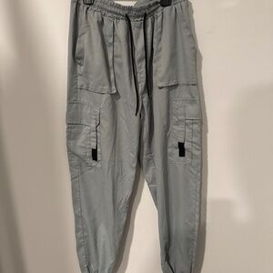 Grey Trendy Pants